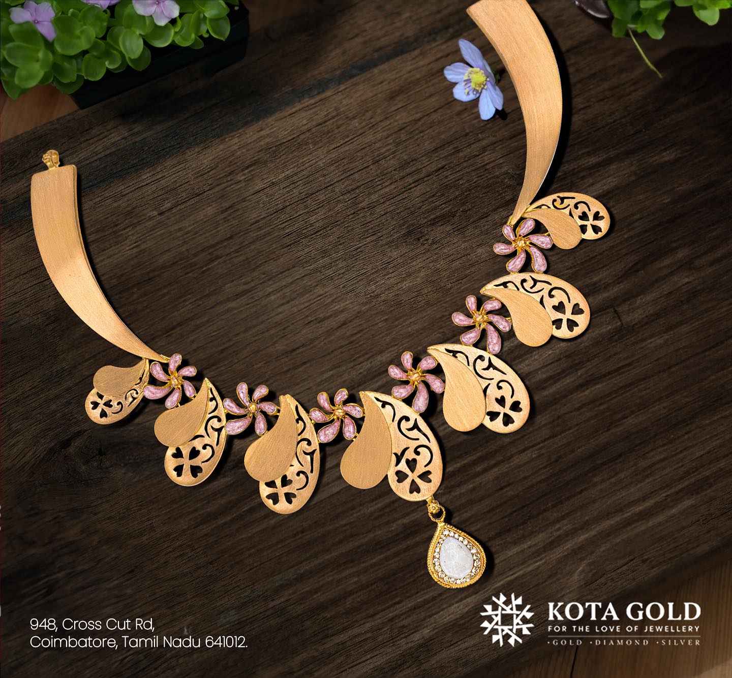 OG Glam Necklace Set – Temple Jewellery Inspired